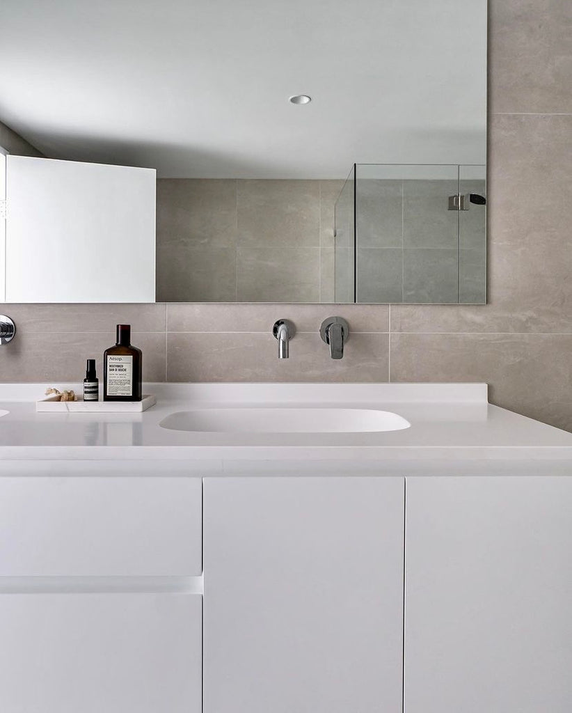 ROUND WALL MIXER PADDLE HANDLE TRIM KIT (IN-WALL BODY NOT INCLUDED)