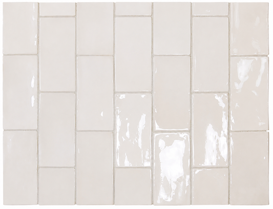 Prato White Gloss Subway Tile