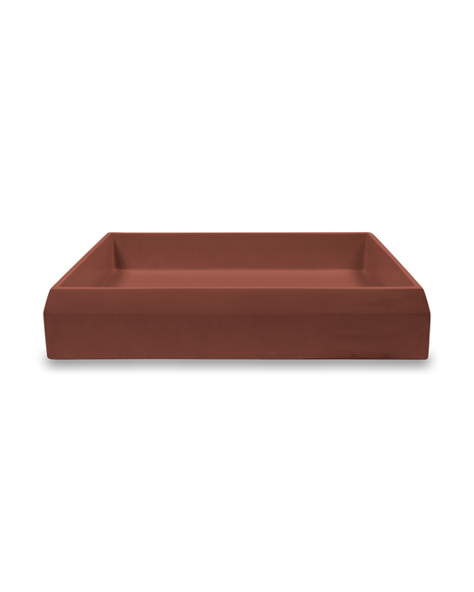 Prism Rectangle Basin (Clay)
