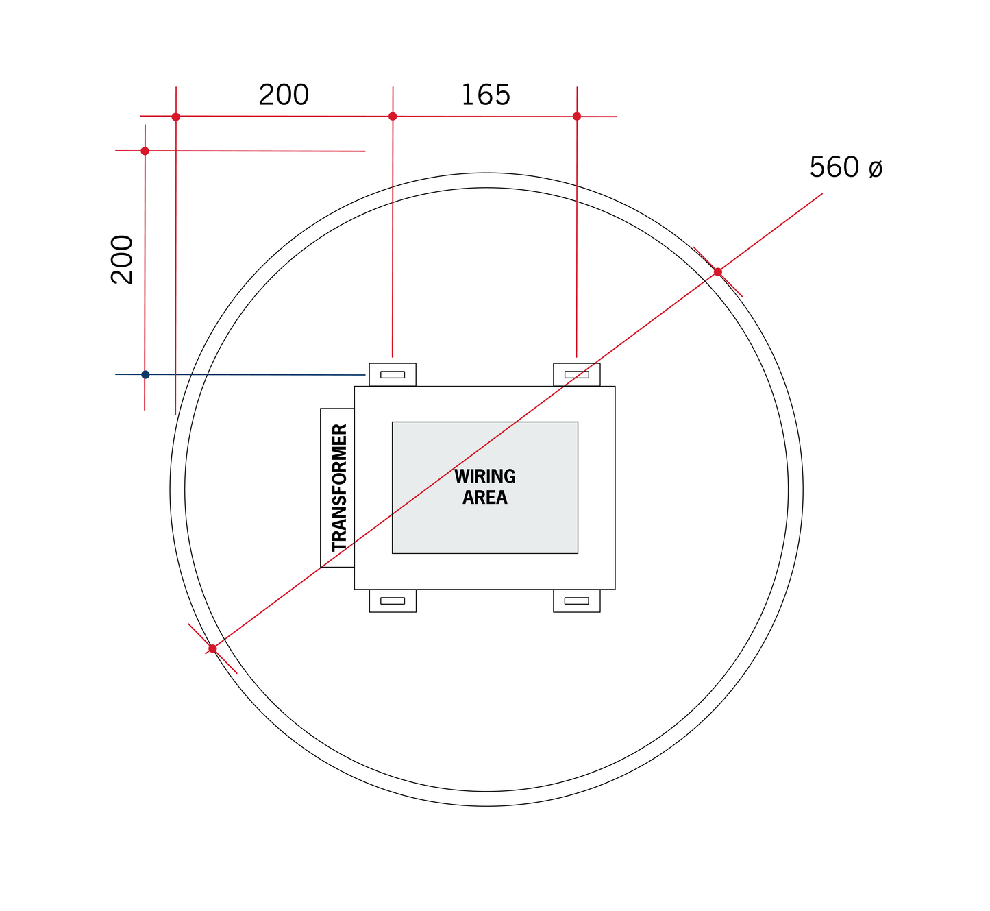 RB610W Premium RB Range Back-Lit Mirror