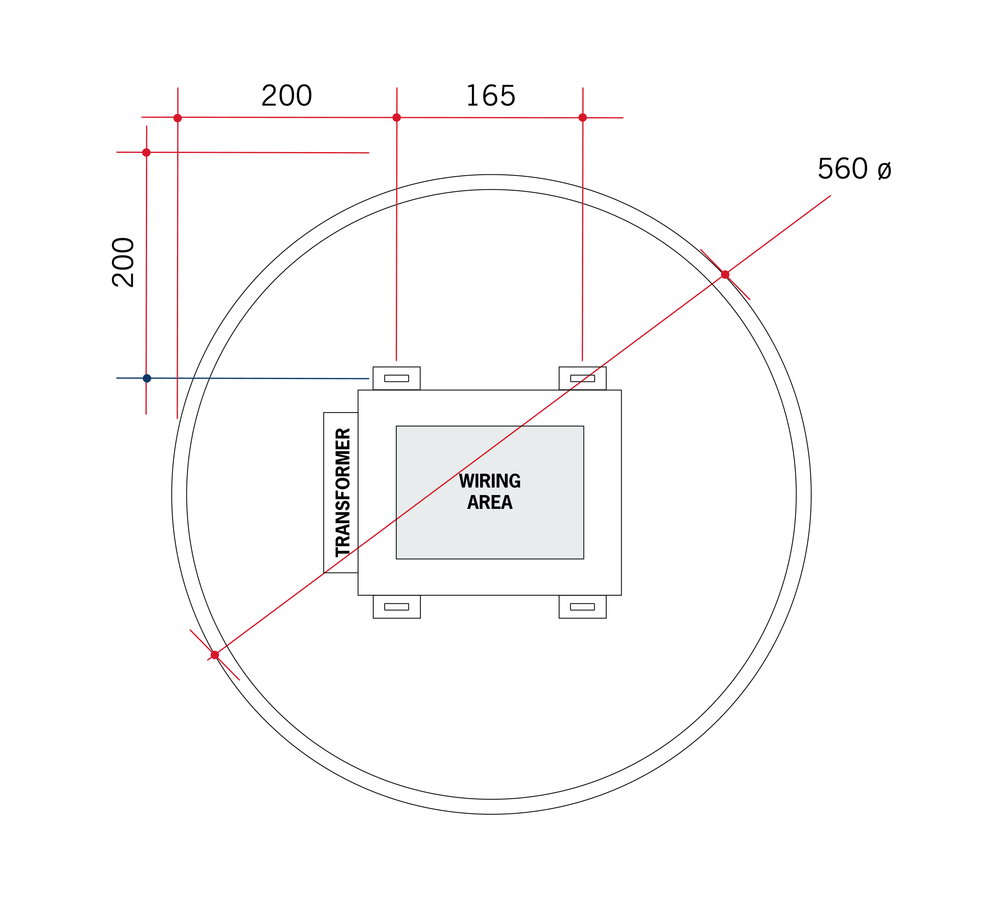 RB610W Premium RB Range Back-Lit Mirror