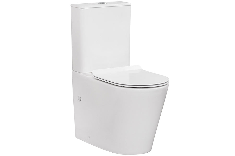 Renee EZI Height Rimless Universal Back-To-Wall Toilet Suite