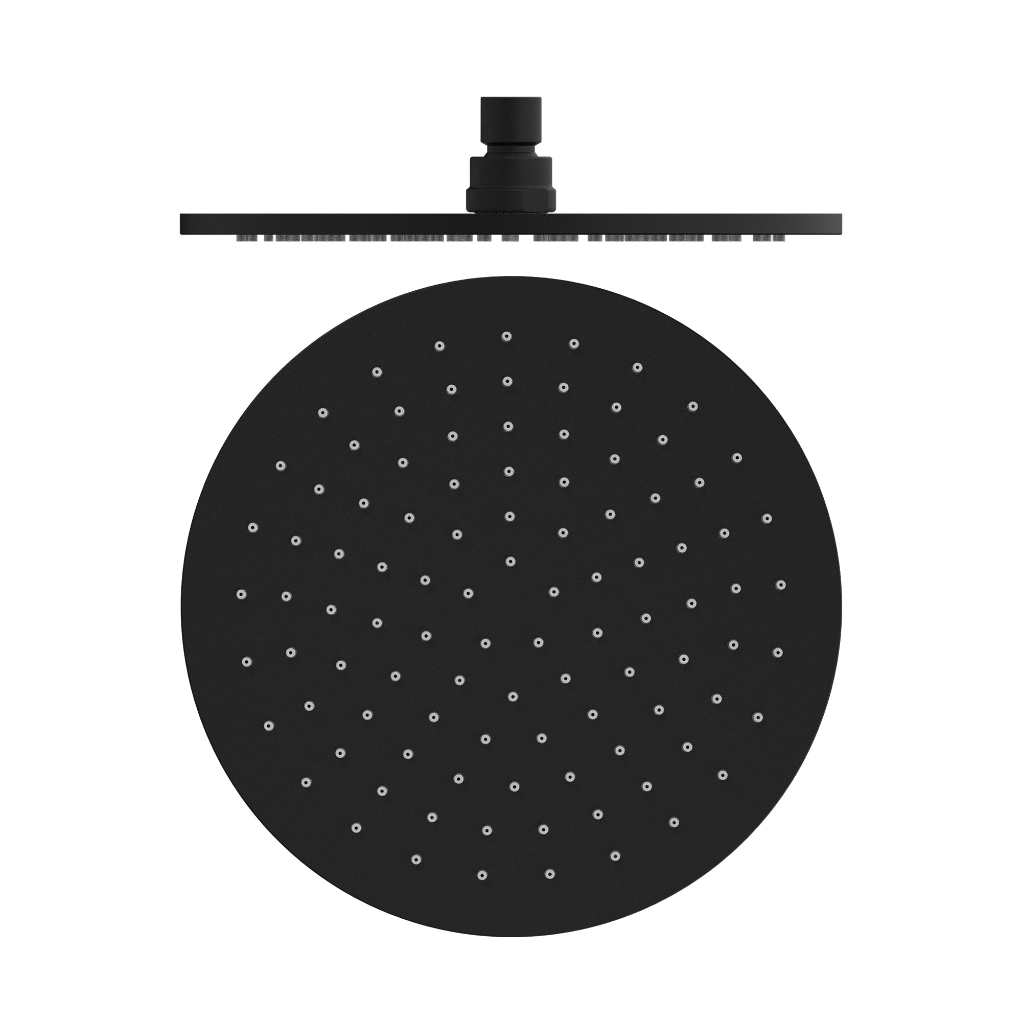 250MM ROUND SHOWER HEAD CHROME (NRROA1001CH) MATTE BLACK