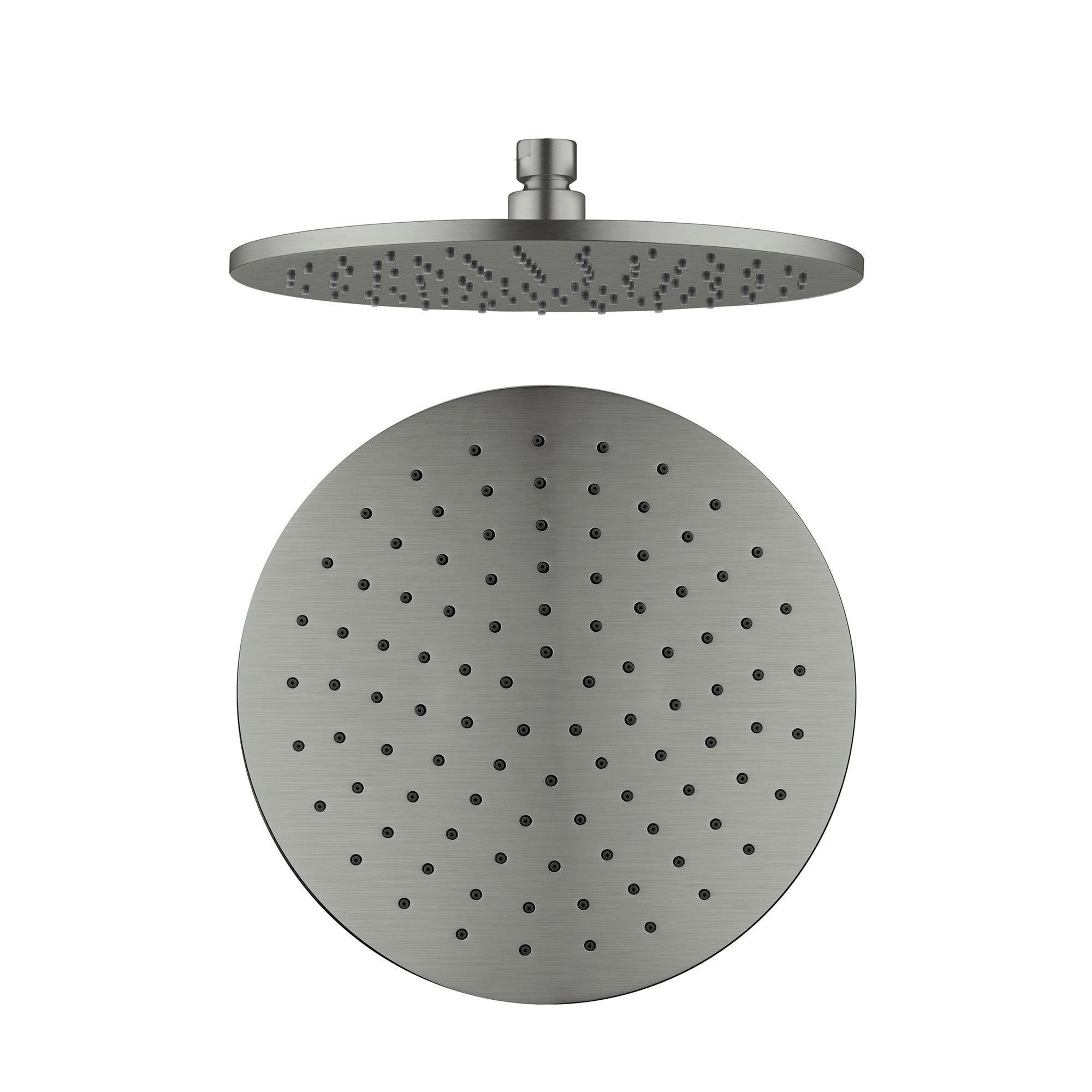 250MM ROUND SHOWER HEAD CHROME (NRROA1001CH) GUN METAL GREY
