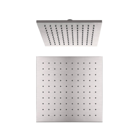 250MM SQUARE SHOWER HEAD BRUSHED NICKEL