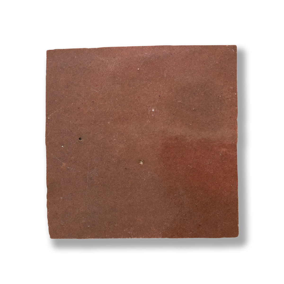 Medina Rust Moroccan Zellige Square Tile