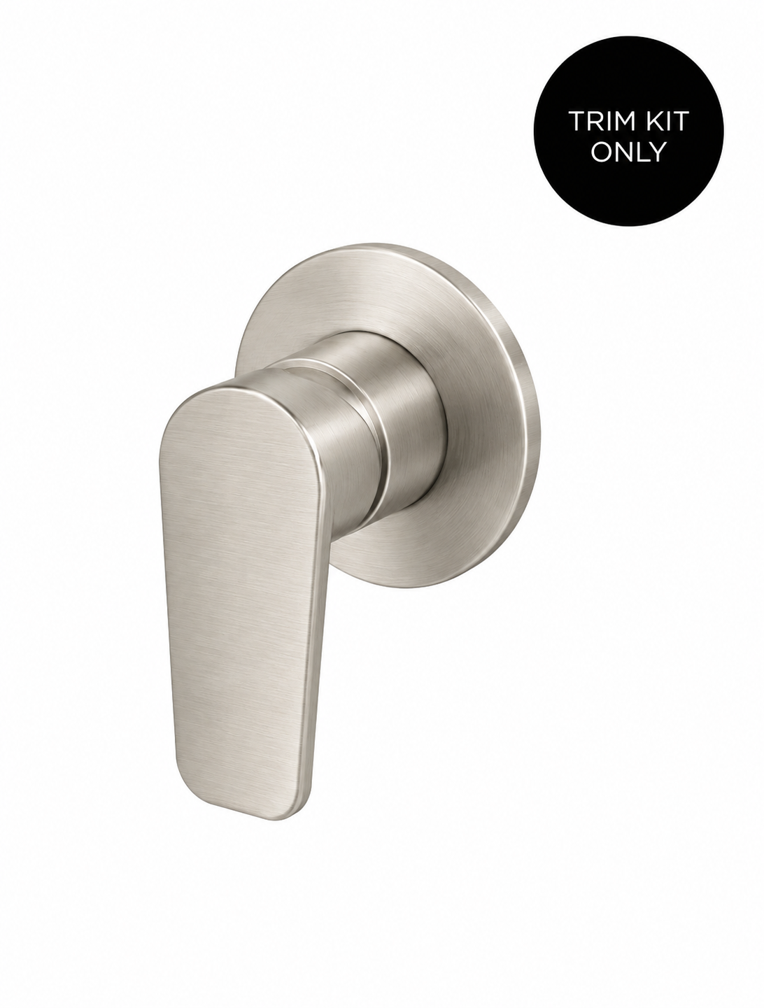 Round Wall Mixer Paddle Handle Trim Kit (in-Wall Body Not Included)