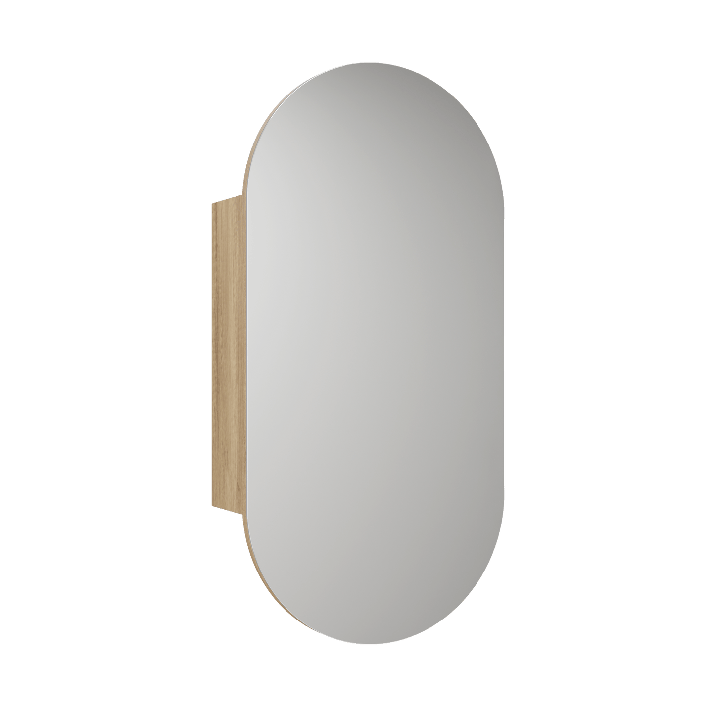 Beau Monde Shaving Cabinet - Matte White