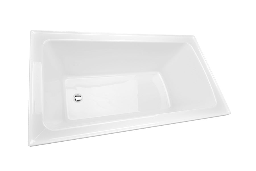 Decina Shenseki 1395/1515 Inset Bath — White Baths, Acrylic Baths, Built In Baths, Rectangular Baths