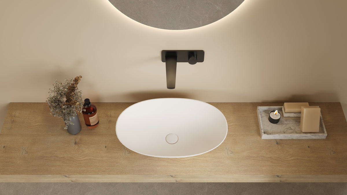Kirra Solid Surface Art Basin