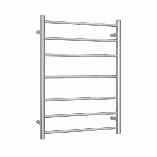 SRB4412 Brushed 12Volt Round Ladder Heated Towel Rail