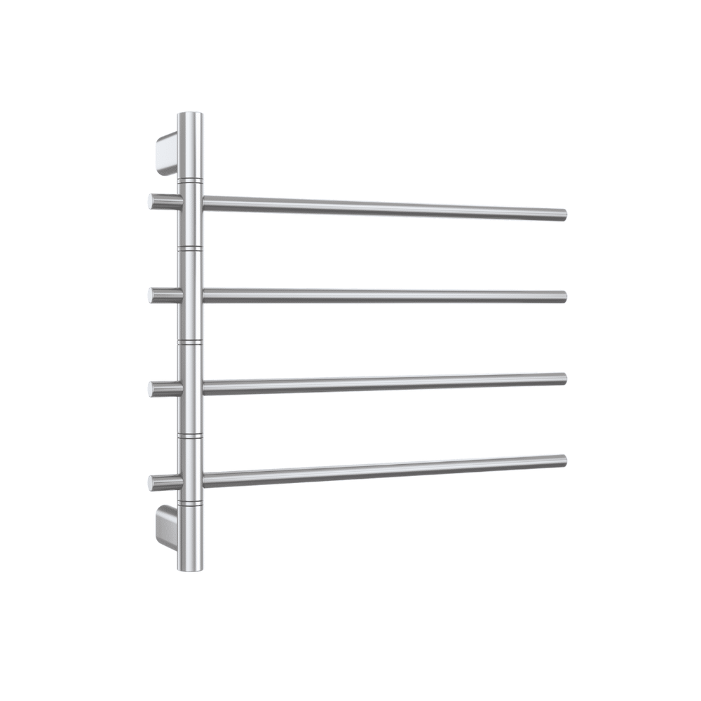 SV41 Polished Swivel Heated Towel Rail