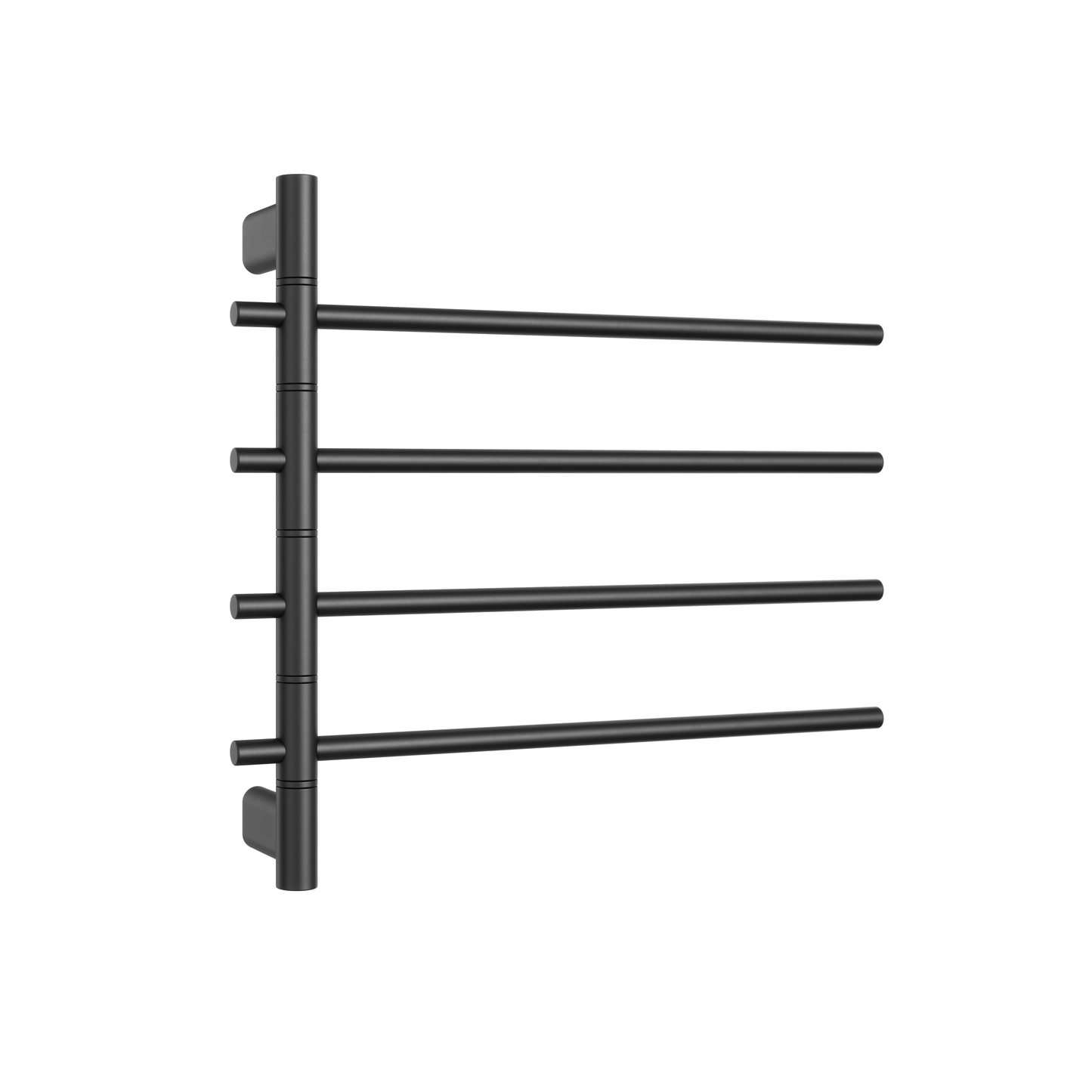 SV41B Black Swivel Heated Towel Rail
