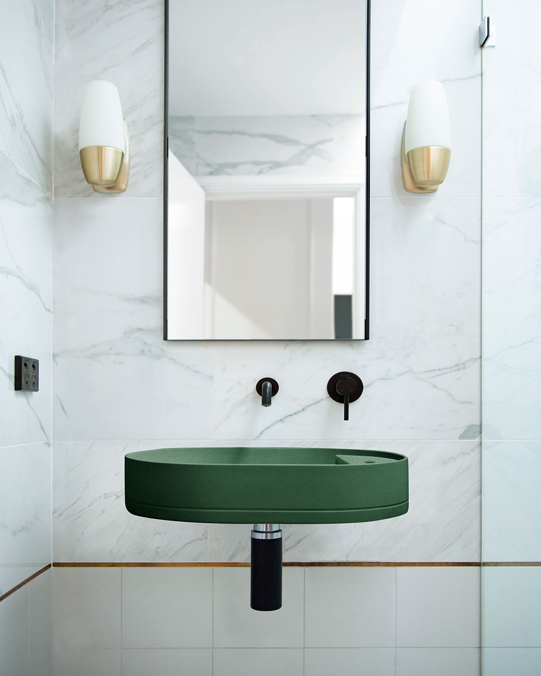 Shelf Oval Basin (Teal)