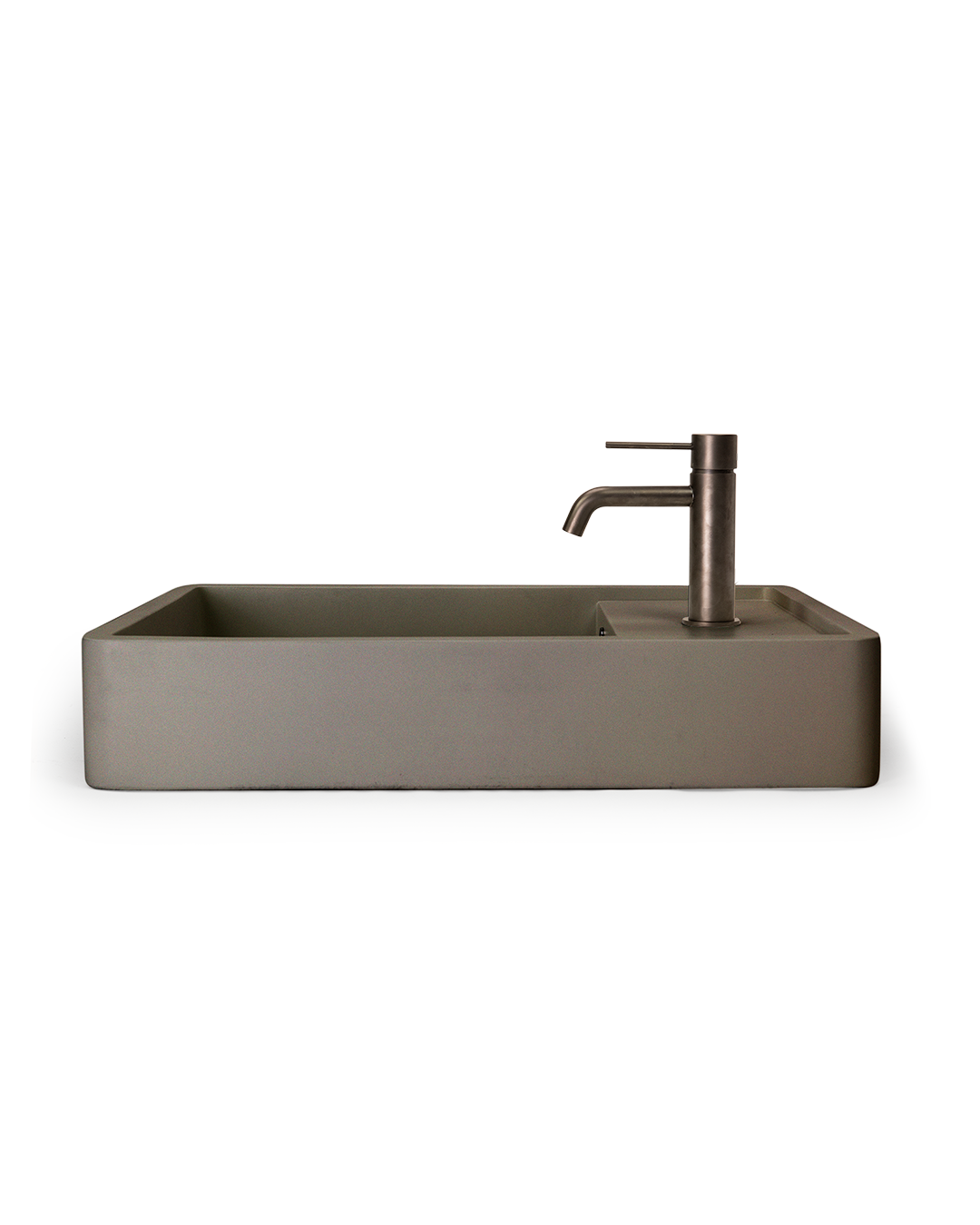 Shelf 03 Basin (Mid Tone Grey)