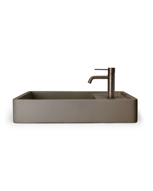 Shelf 03 Basin (Mid Tone Grey)