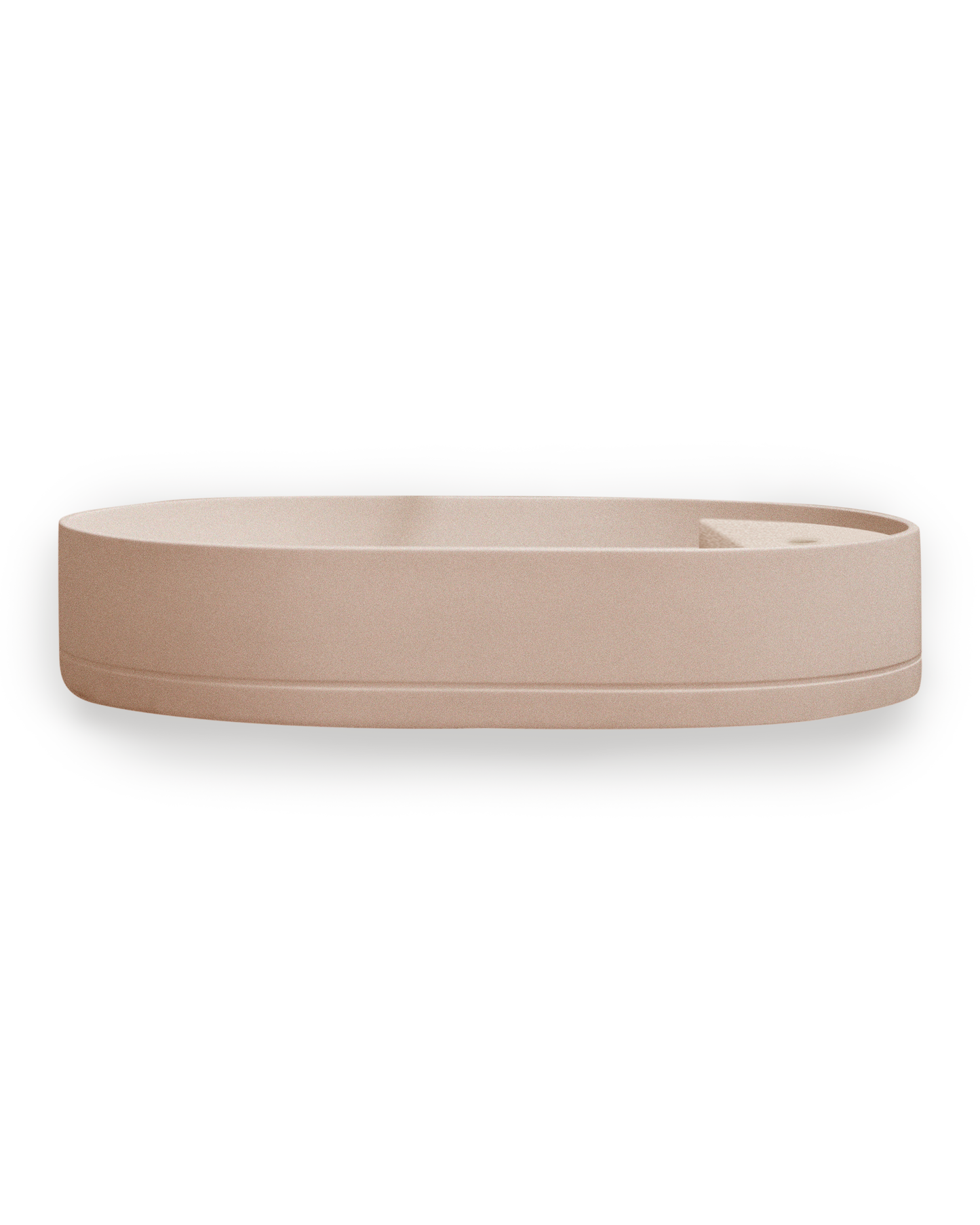 Shelf Oval Basin (Pastel Peach)