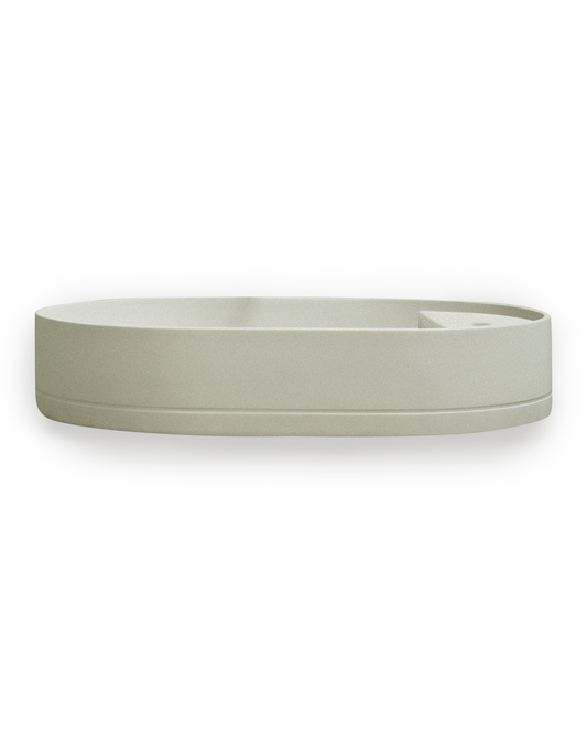 Shelf Oval Basin (Sand)