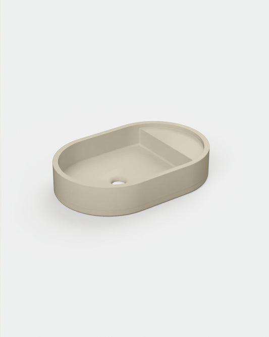 Shelf Oval Basin (Wheat)