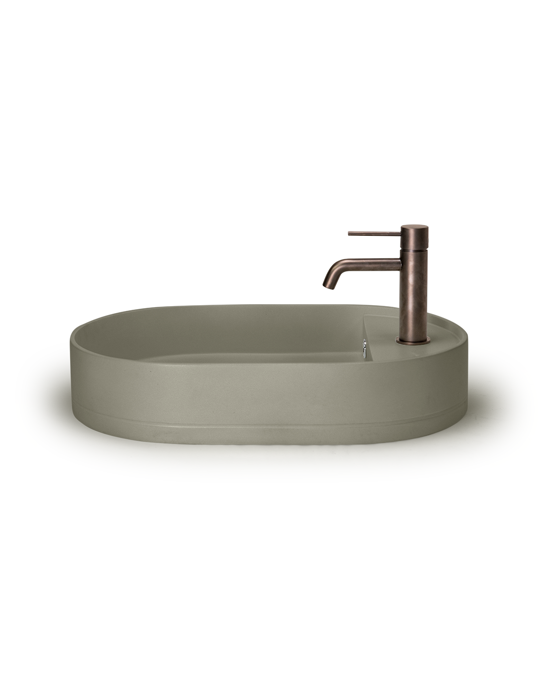 Shelf Oval Basin (Olive)