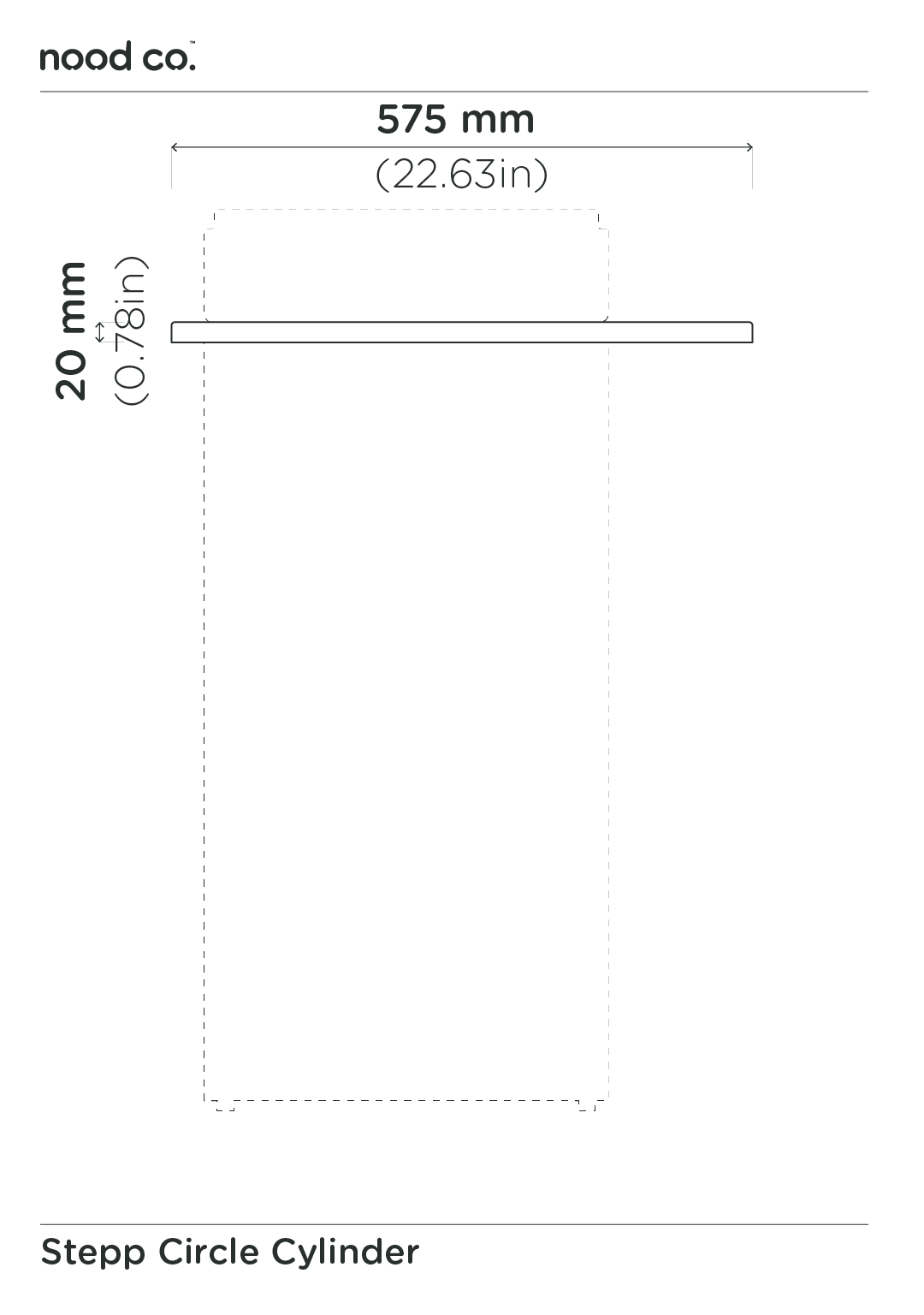 Cylinder - Stepp Circle Basin (Blush Pink)