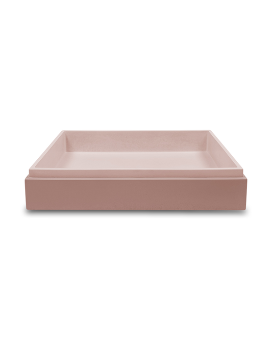 Stepp Rectangle Basin (Blush Pink)