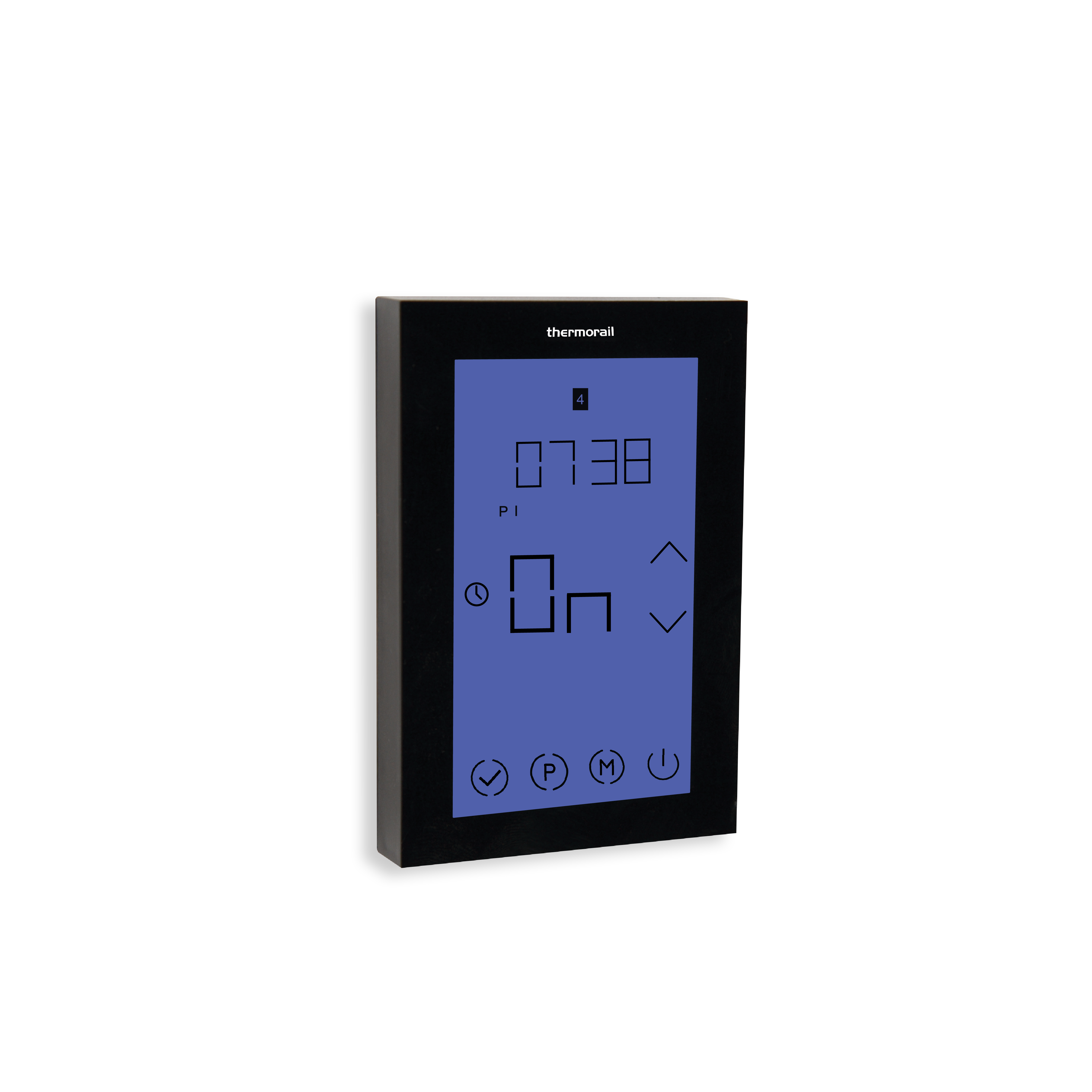 TRTSB Portrait Touch Screen 7 Day Timer – Black