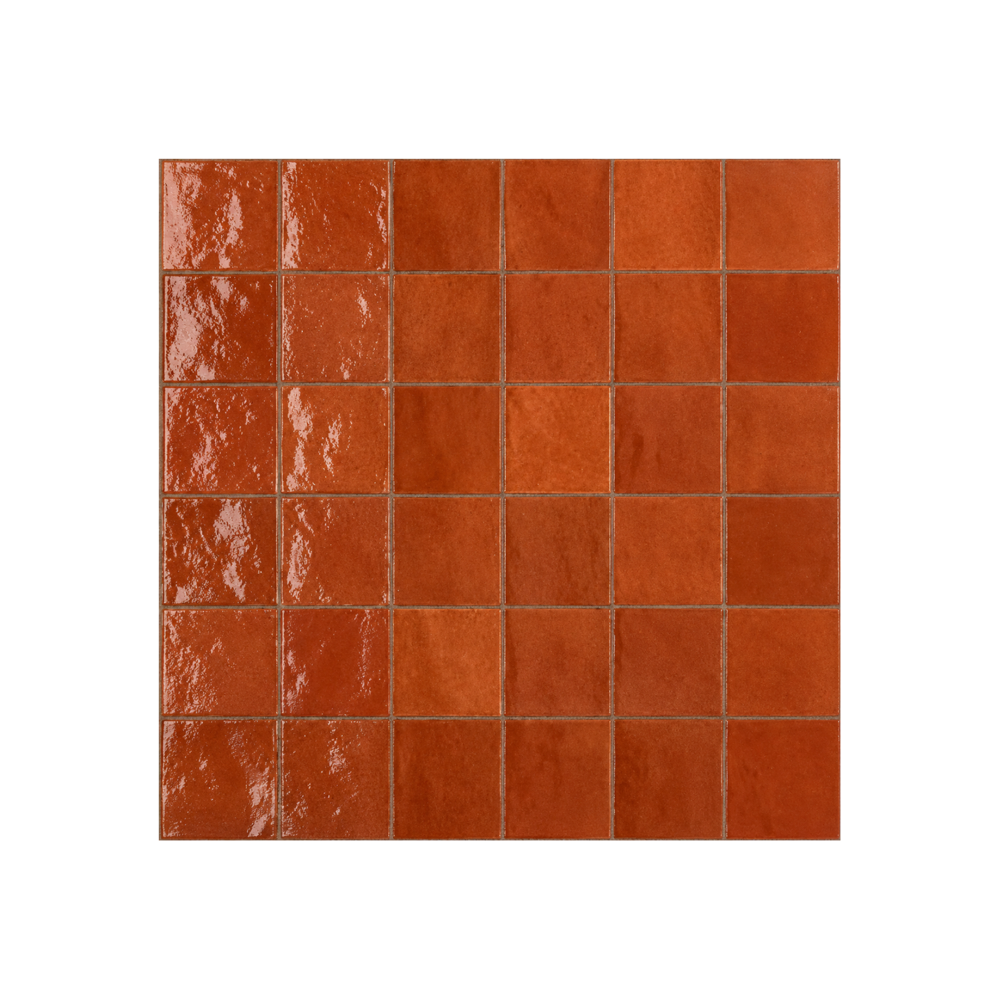 TANGIER ZELLIGE TERRACOTTA MOROCCAN LOOK GLOSS TILE