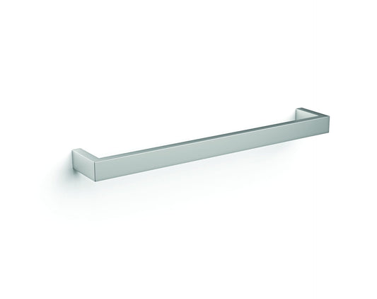 DSS6 Square Single Bar Polished Heated Towel Rail