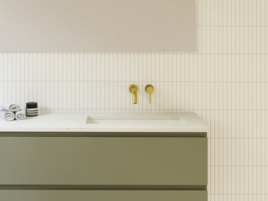 Timberline Ruby Undermount Basin White Gloss