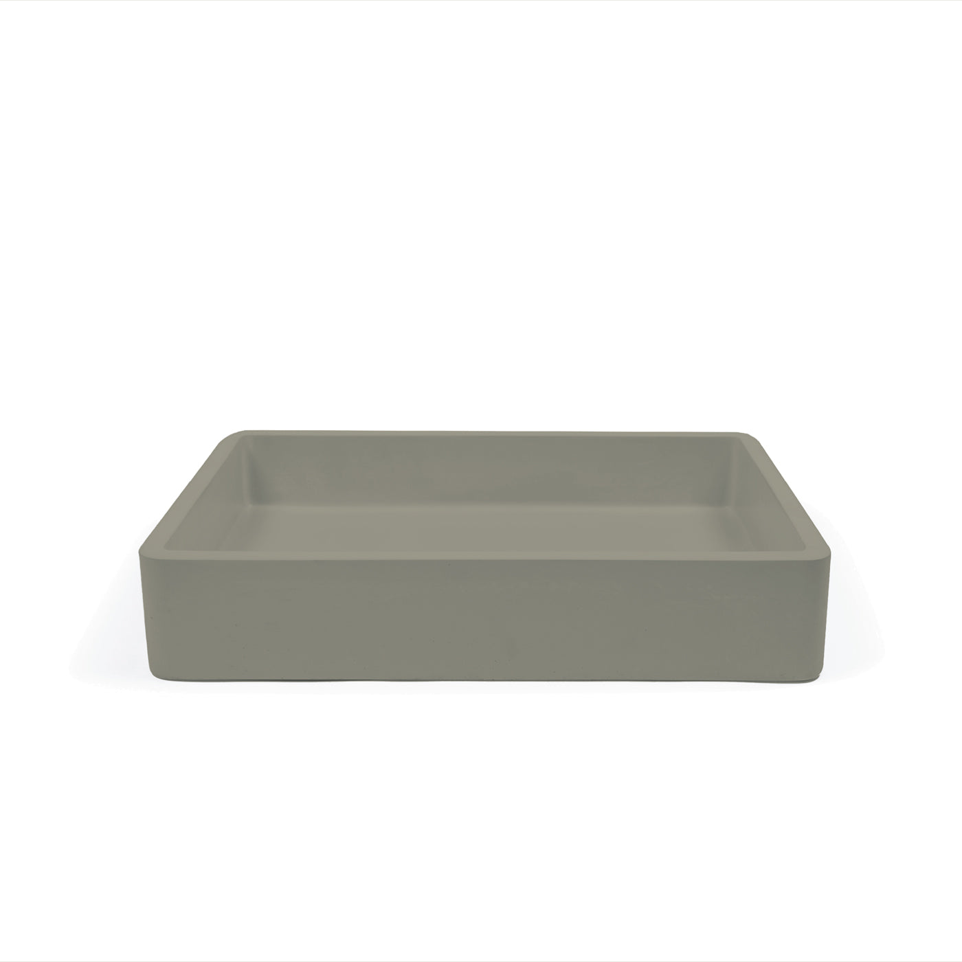 Vesl Rectangle Basin (Olive)