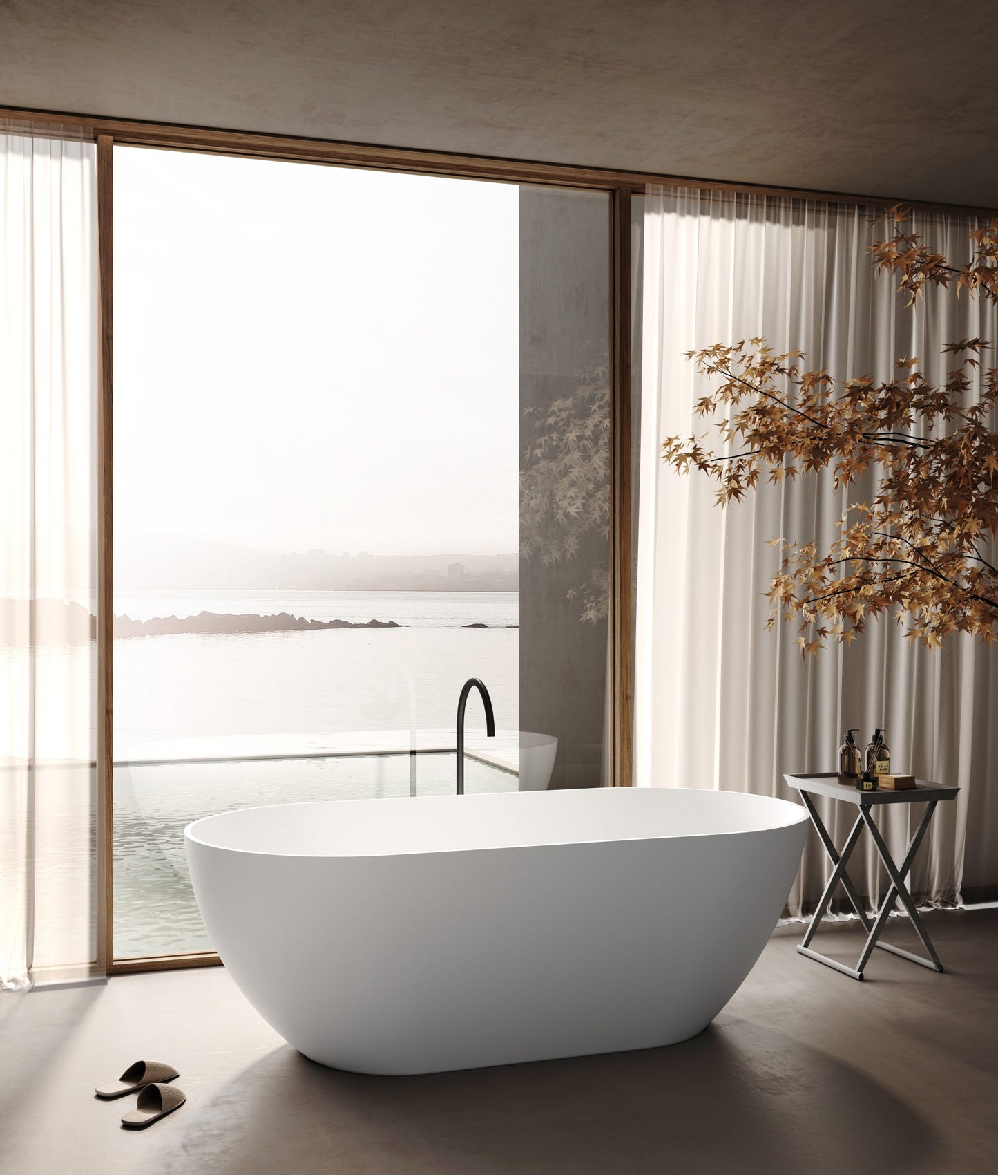 Lucia VX12 1600 Freestanding Stone Bath