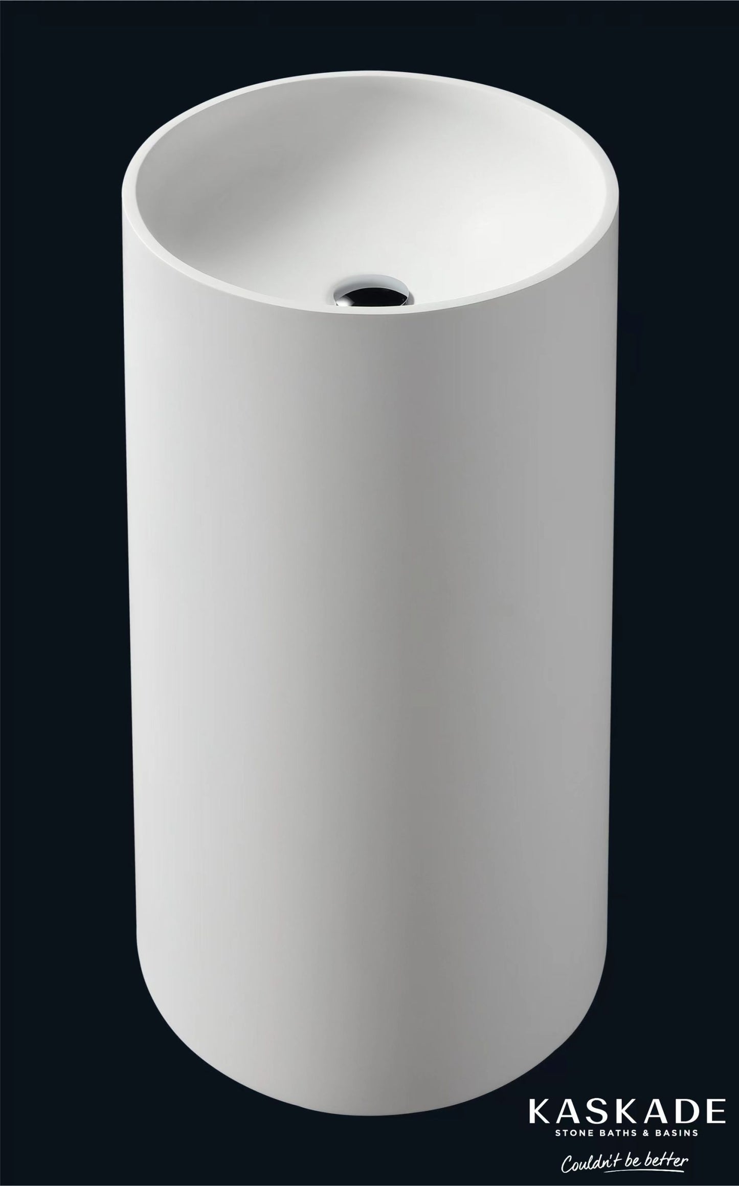 Noor VXA15-430 with CUT OUT Freestanding Round Stone Basin