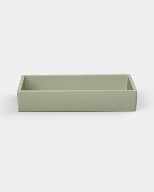 Vesl Rectangle Basin (Sage)