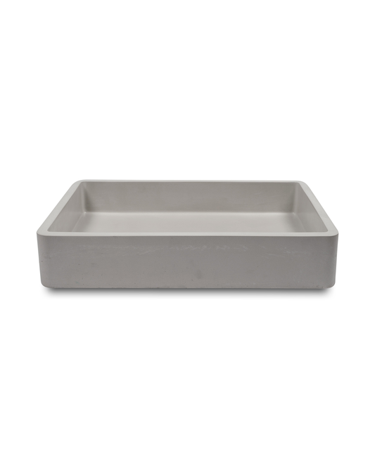 Vesl Rectangle Basin (Sky Grey)