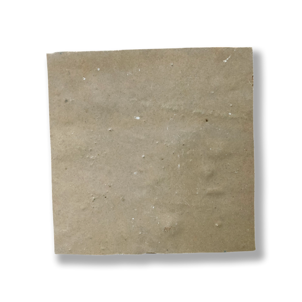 Medina Wheat Moroccan Zellige Square Tile