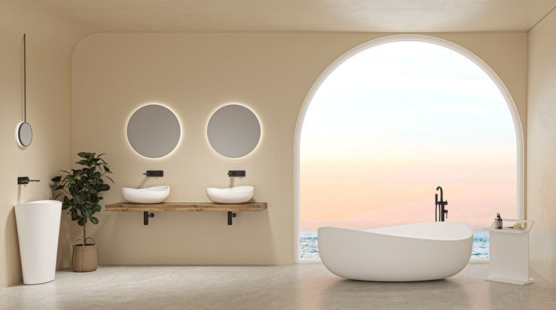 Waverton Solid Surface Bath LK-WSB1800