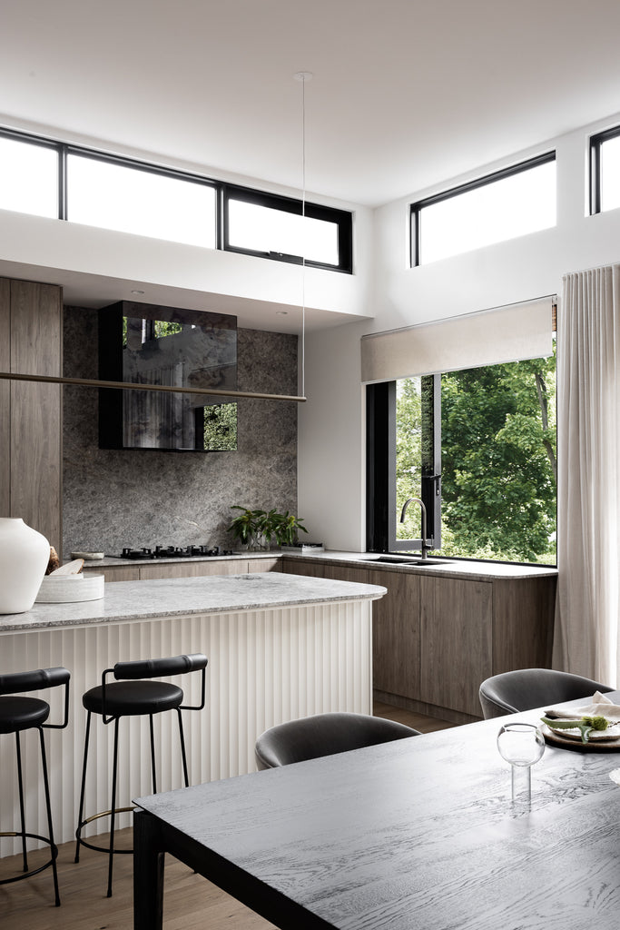 ROUND PICCOLA PULL OUT KITCHEN MIXER TAP