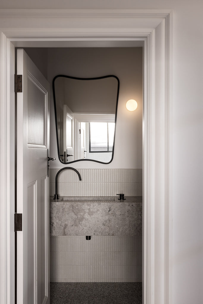 ROUND GOOSENECK HIGH-RISE SWIVEL HOB SPOUT