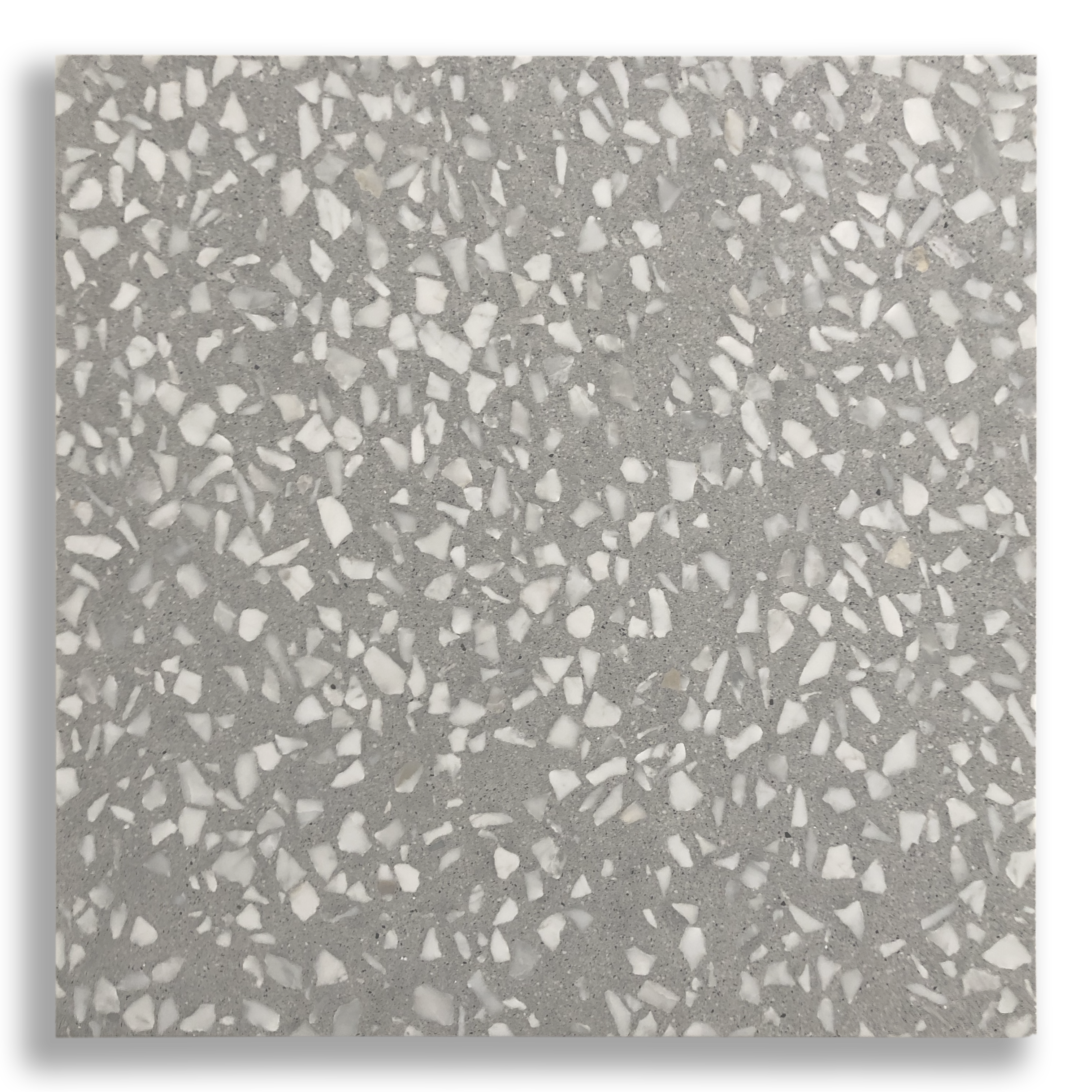 YAMBA GREY BLEND LARGE TERRAZZO TILE