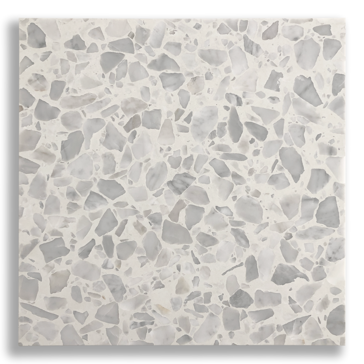 YAMBA WHITE CLOUD MEDIUM TERRAZZO TILE