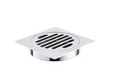 Chrome Square floor drain – Slim YDH000-4mm