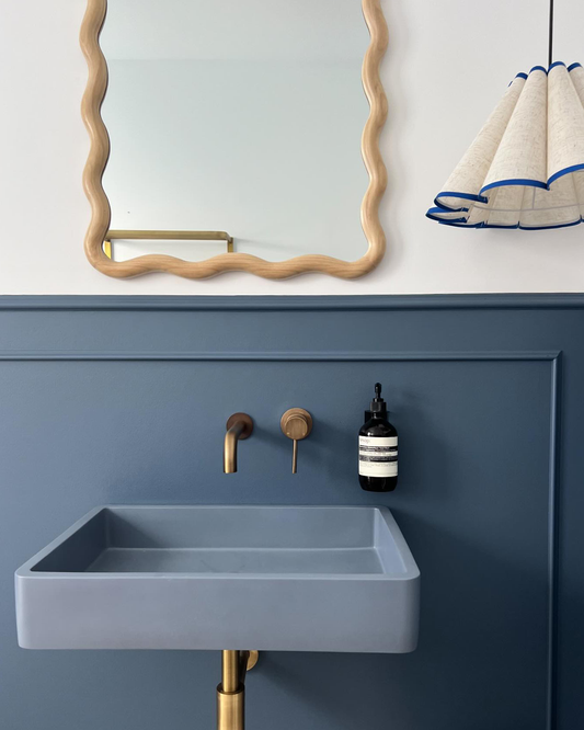 Vesl Rectangle Basin (Copan Blue)