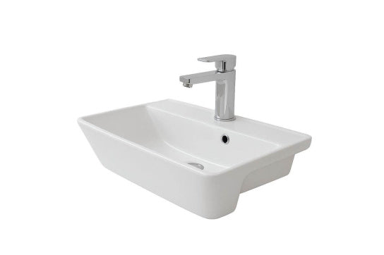 Agres 56 x 35 Semi-Recessed Basin