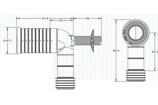 90 Adjustable Pan Bend