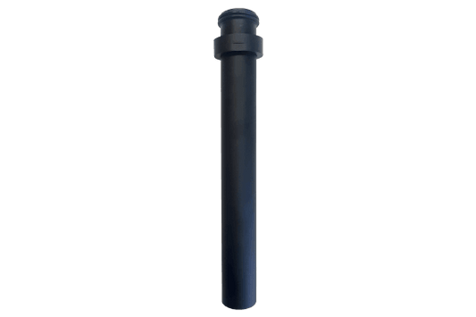 Vertical Extension Pipe for AU4040 Bottle P Trap - Matte Black