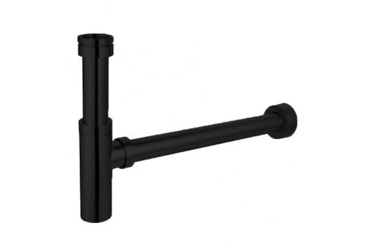 Aurora Adjustable Bottle P Trap - Matte Black