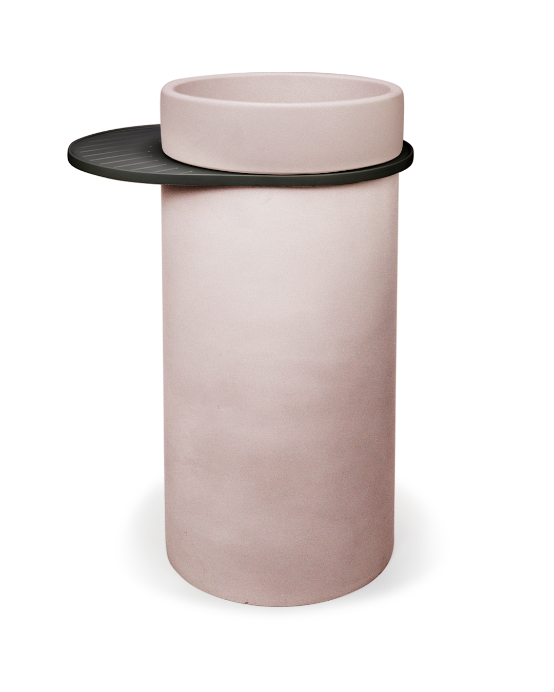 Cylinder - Bowl Basin (Blush Pink)