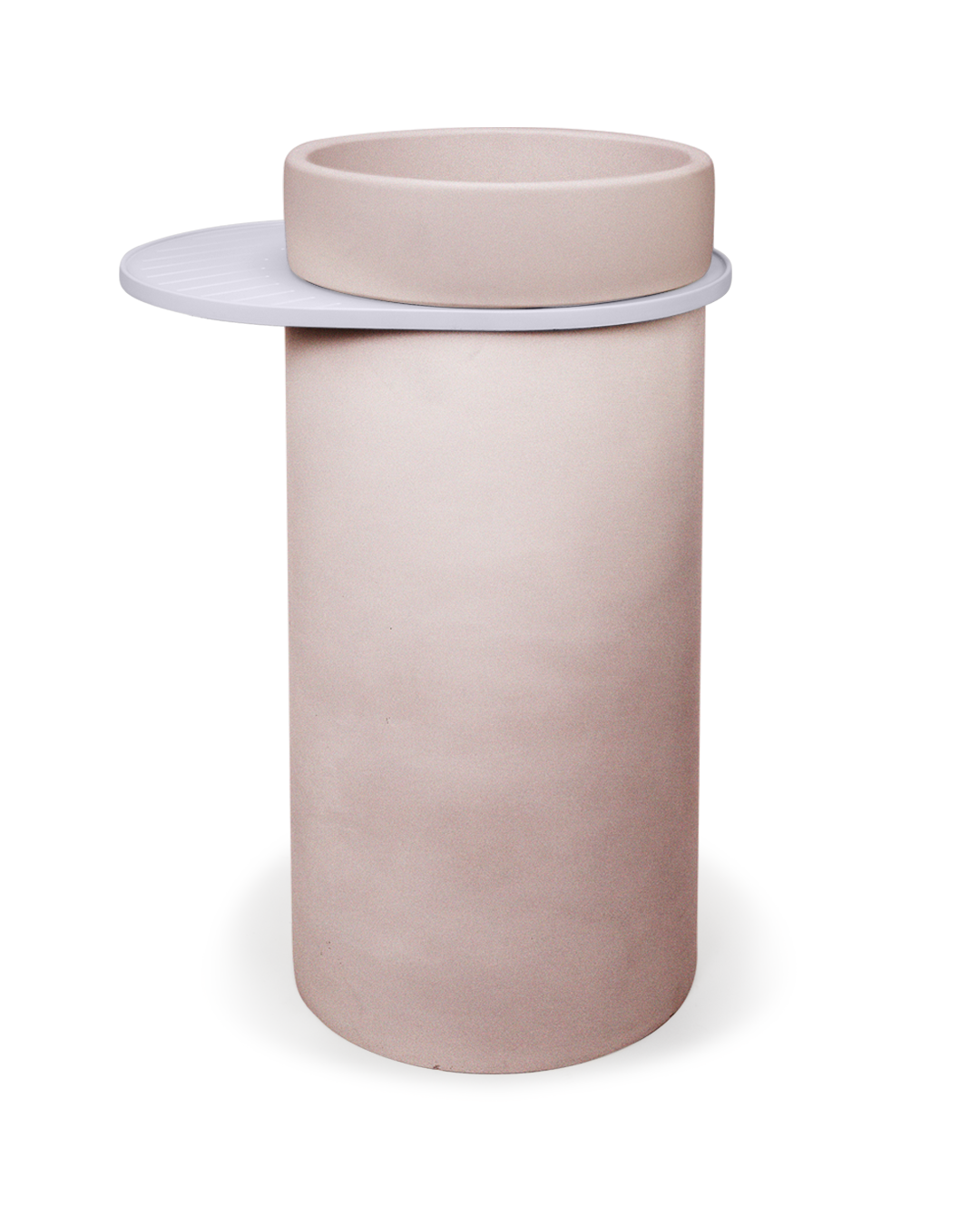 Cylinder - Bowl Basin (Blush Pink)