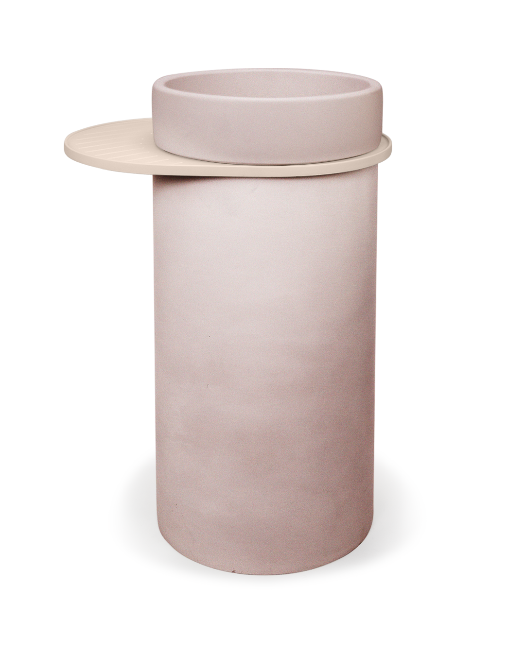 Cylinder - Bowl Basin (Blush Pink)